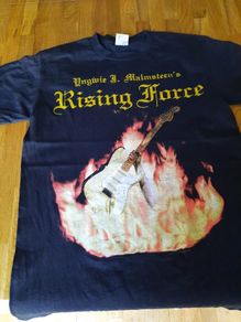 Vintage T-Shirt from Yngie Malmsteen concert-Dublin 2005 (MEDIUM SIZE)