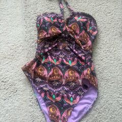 Simply Be halterneck swimsuit
