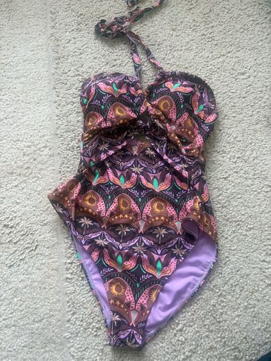 Simply Be halterneck swimsuit