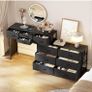 170cm Chest of Drawers with Charging Station and LED Light Image 6