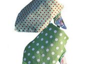 Polka Dots Double Sided Bandana Bibs