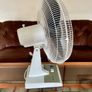 Vintage 20th Century Design Large 16 Inch Desk Table Fan Image 3