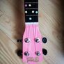 Pink ukulele with bag Image 2