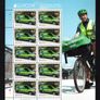 2013 Ireland Europa (Postal Vehicles) Commemorative Stamps Sheetlet Plate 1A1A1A1A Mint Never Hinged (MNH) Image 2