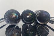 3x Minolta MC/MD MOUNT manual lenses