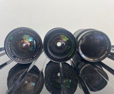 3x Minolta MC/MD MOUNT manual lenses