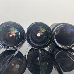 3x Minolta MC/MD MOUNT manual lenses