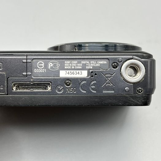 Sony Cybershot DSC-H55 Digital Camera 14MP 10x Zoom Black + SD