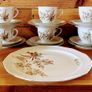 21 piece vintage tea set Image 2