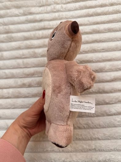 Makka Pakka Plush Soft In The Night Garden approx. 26 cm. Used NOT 2020 Working Please see photos