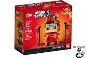 LEGO 40354 Dragon Dance Guy BrickHeadz Retired Set Brand New in Factory Sealed Box Number 80