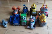 Paw patrol vehicles set with figures