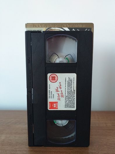 Wish You Were Here Vintage Video Cassette Tape, Retro