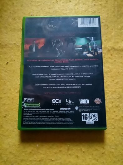 Constantine The Videogame Xbox Original Games Original Pal version