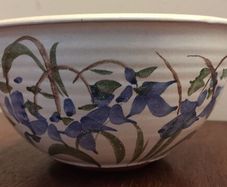 Judy Greene bluebell pattern bowl