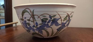 Judy Greene bluebell pattern bowl