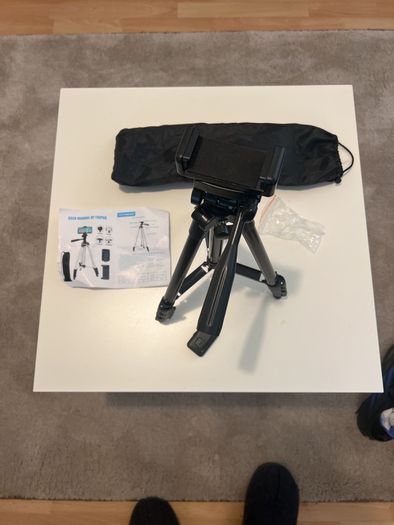 Tripod for Camera or Phone with Remote