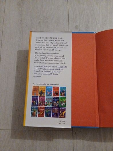 Children's books David Walliams The blunders
