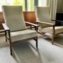 Pair of mid century armchsirs Image 8