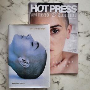 Sinead O'Connor Book & HOTPRESS Mag