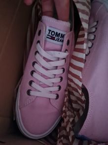 Pink tommy hilfiger shoes