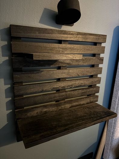 Black Wooden Shelf