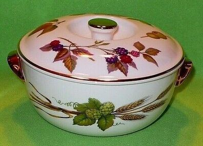 Royal Worcester EVESHAM GOLD Small Casserole with lid