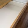 IKEA MICKE Desk 142cm - Oak Effect Image 4