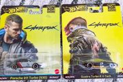 Hot Wheels Cyberpunk Bundle  - Porsche 911 Turbo (930) + Quadra