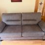 Grey 2 Seater and matching armchair Image 2