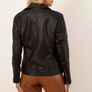 Women's Style Faux Leather Motorcycle Jacket Image 4