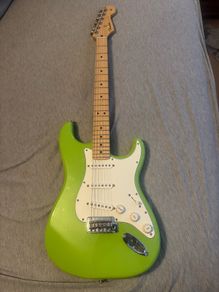 Fender Limited Edition Player Series Stratocaster in Electron green