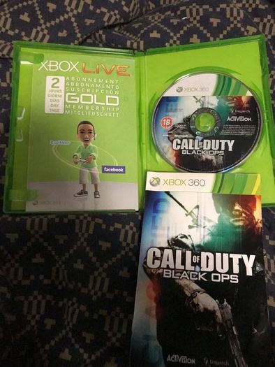 xbox 360 game: call of duty, black ops 1