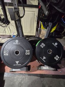 hit fitness 20kg bumper plate set