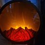 The Grange LED Battery Operated Fireplace Lantern Image 2