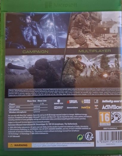 Call of Duty Modern Warfare Remastered
