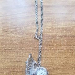 Fairy watch necklace