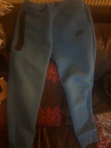 Nike tech fleece blue pants