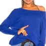 Oversize Sweater With Low-cut Back Size Uni Image 3