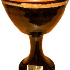 4 New Louis Mulcahy Wine Goblets