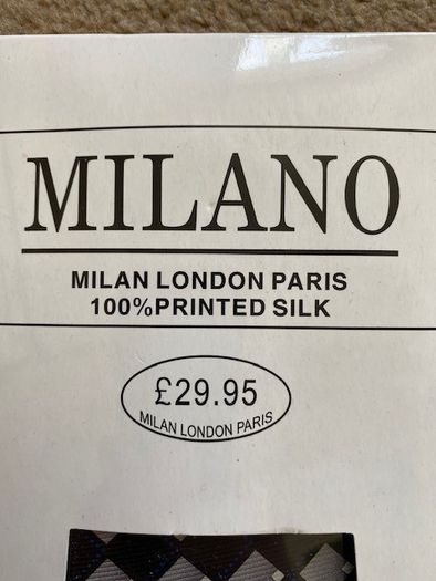 Milano Silk Tie (New)