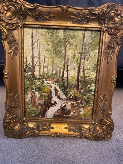 original acrylic on canvas by Dennis Orme Shaw
