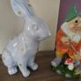Purple Easter Rabbit Ornament Image 4