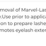 Marvelash remover Image 2