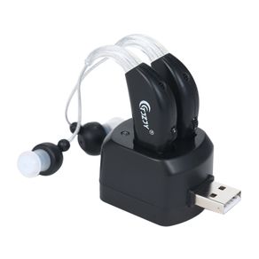 New Hearing Aid Rechargeable Hearing Aids for Seniors Personal Sound Amplifier Adults Hearing Assist Devices with Charging Base