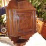 Vintage corner wall cabinet Image 2