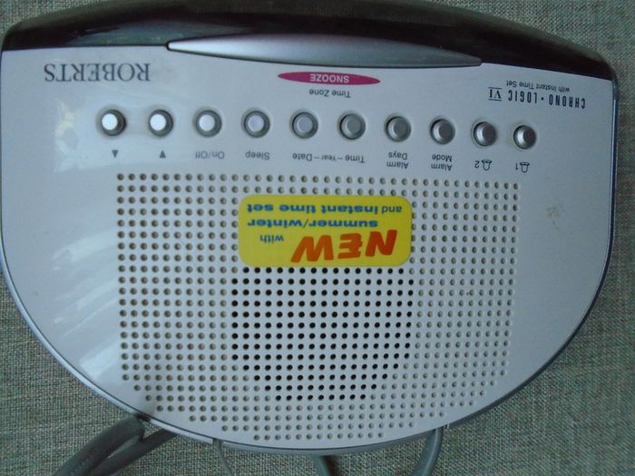 Radio, Household, Clock not working