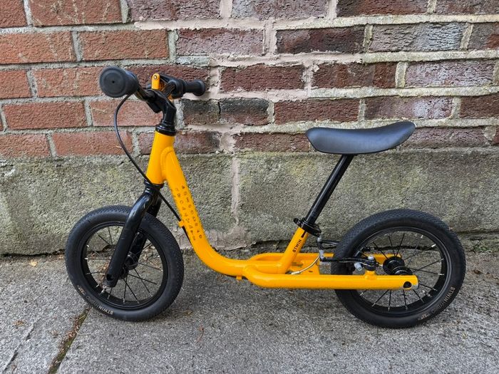 BTWIN  Kids' 12-Inch Balance Bike - Yellow