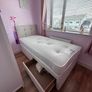 Single bed with mattress, headboard many colors Image 7