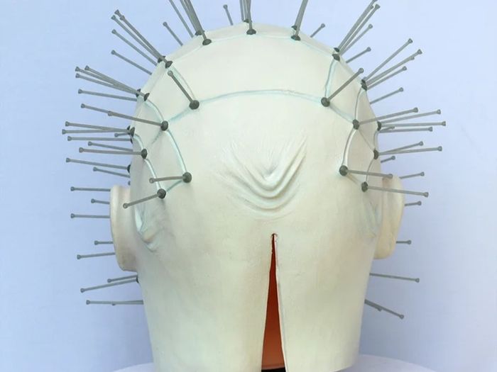 Hellraiser pinhead Halloween latex Mask.